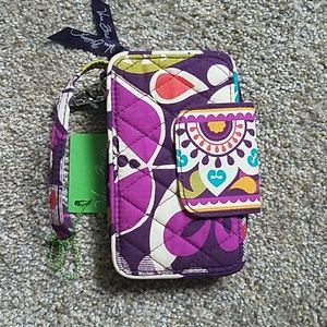 Vera Bradley Plum Crazy Wristlet